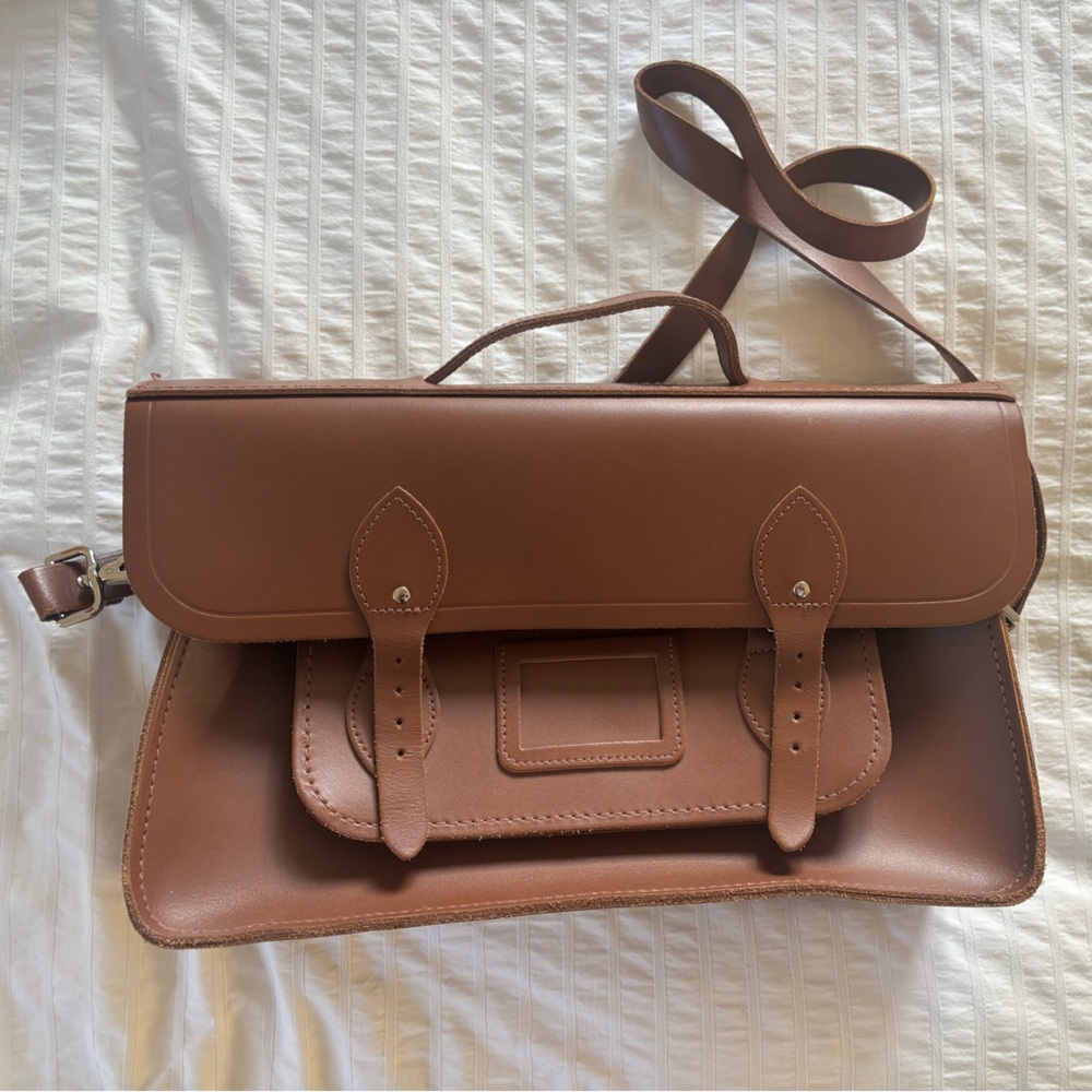 The Cambridge Satchel Company Tan Leather Satchel